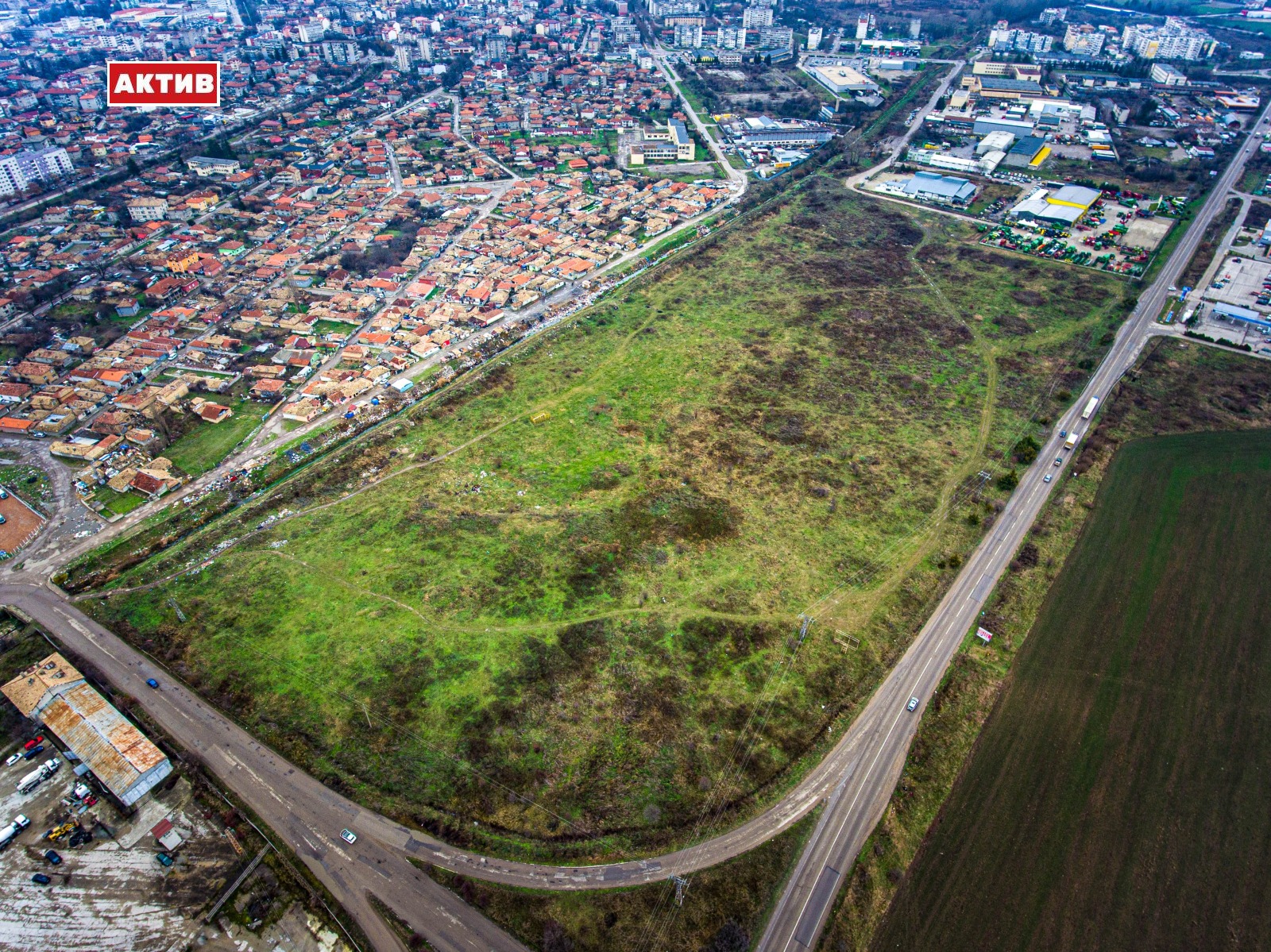 Продава ПАРЦЕЛ, гр. Търговище, Промишлена зона, снимка 2 - Парцели - 46032608