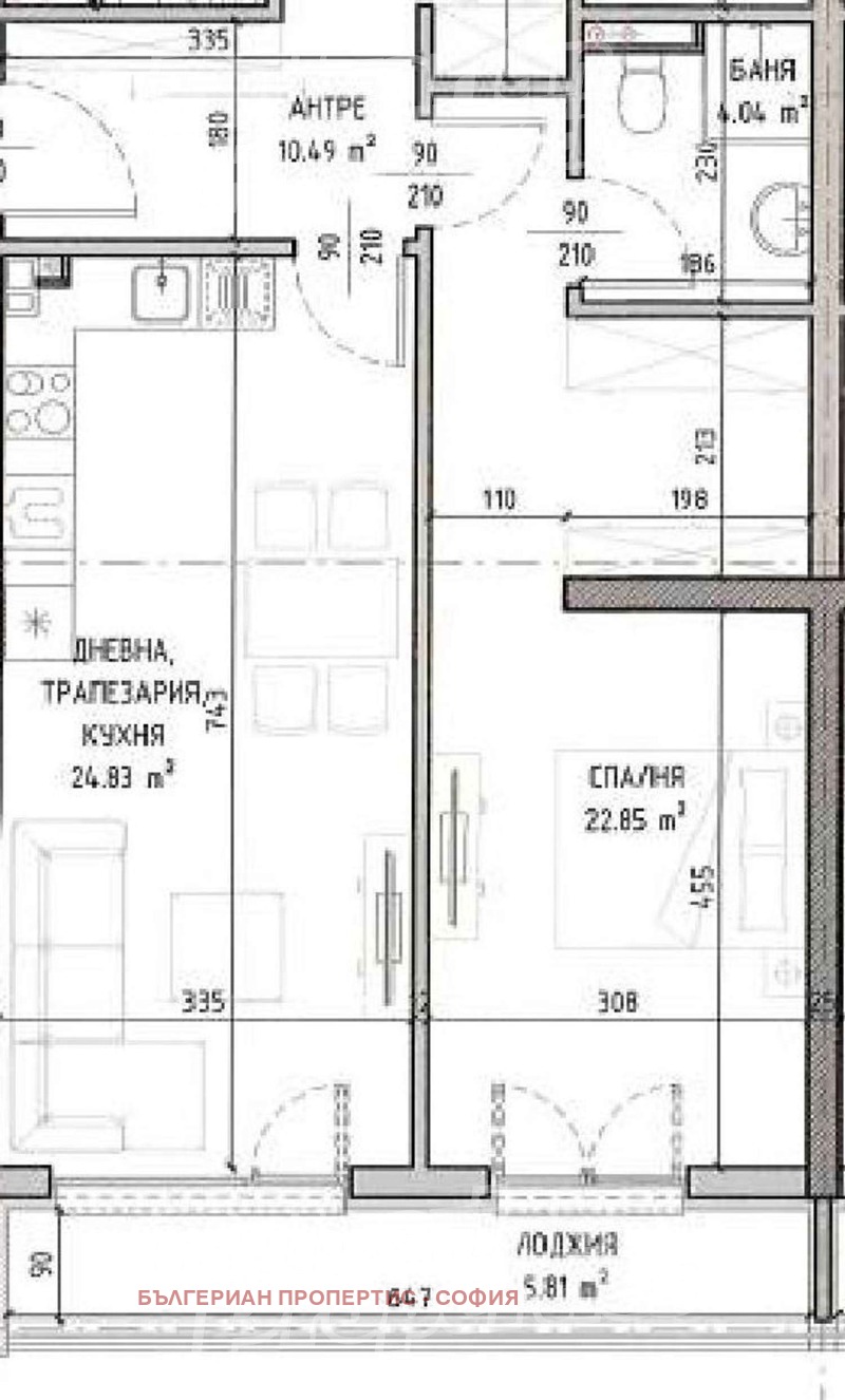 Продава 3-СТАЕН, гр. София, Малинова долина, снимка 4 - Aпартаменти - 47452006