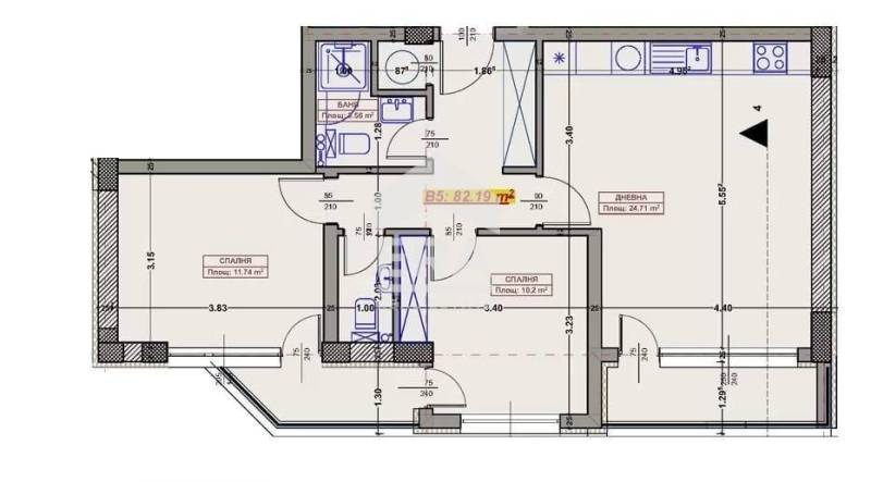 Продава 3-СТАЕН, гр. Варна, Възраждане 1, снимка 9 - Апартаменти - 53648633