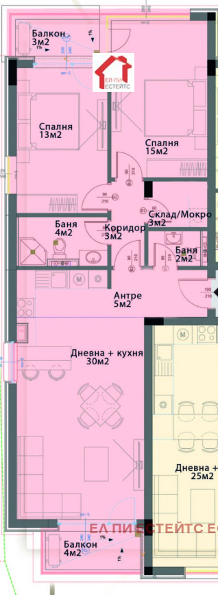 Продава 3-СТАЕН, гр. София, Модерно предградие, снимка 4 - Апартаменти - 55189689