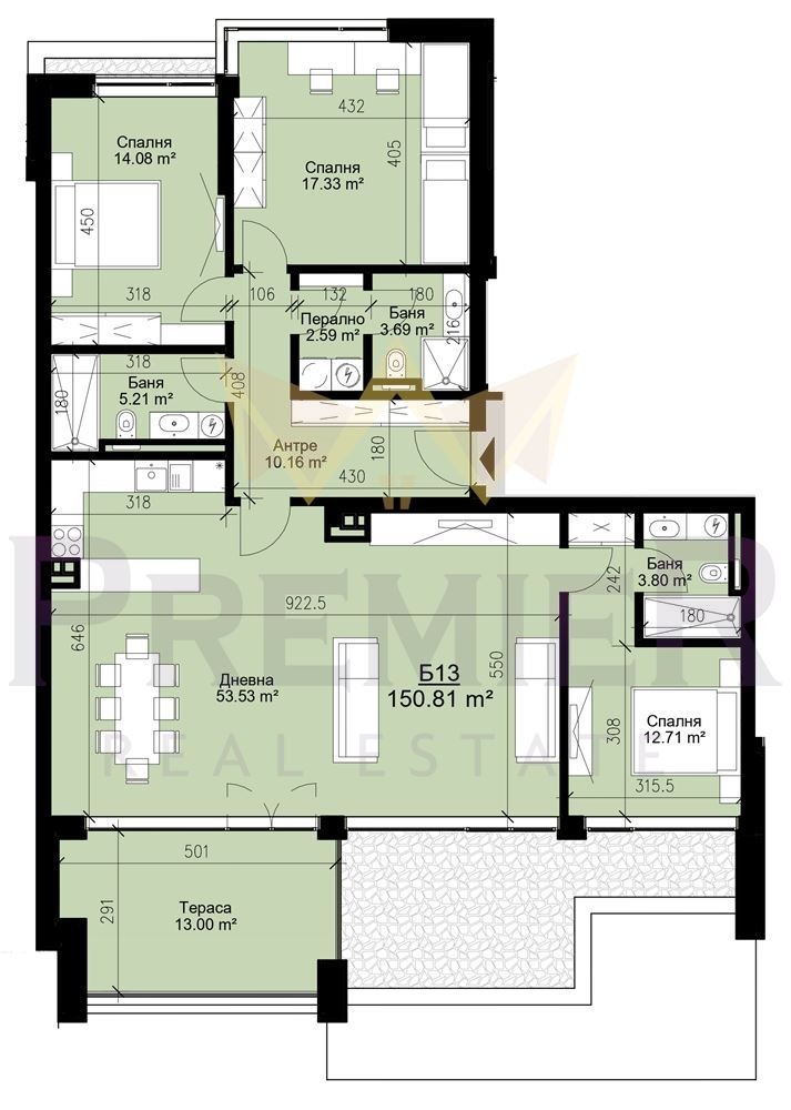 Продава 4-СТАЕН, гр. Варна, Бриз, снимка 10 - Апартаменти - 54123759