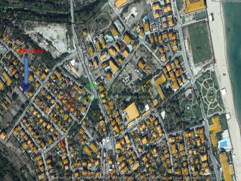 Na sprzedaż  Działka region Burgas , Obzor , 459 mkw | 58002490