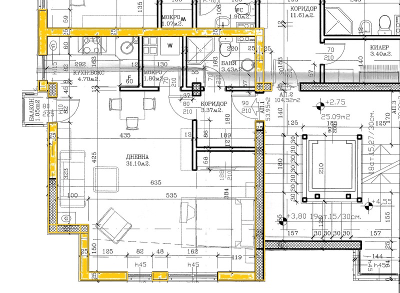 In vendita  1 camera da letto Sofia , Manastirski livadi , 99 mq | 92240302 - Immagine [2]