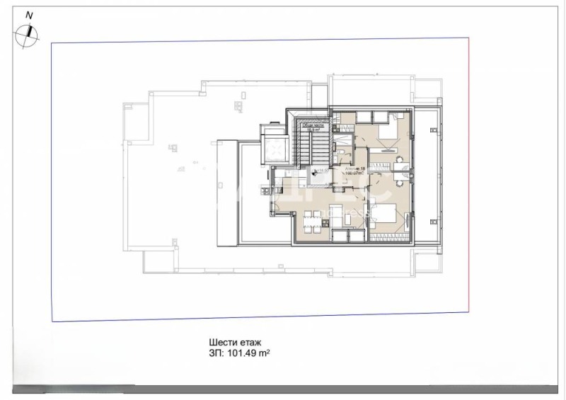 Продава 3-СТАЕН, гр. София, област София-град, снимка 10 - Апартаменти - 53441409