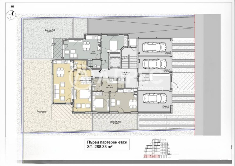 Продава 3-СТАЕН, гр. София, област София-град, снимка 5 - Апартаменти - 53441409