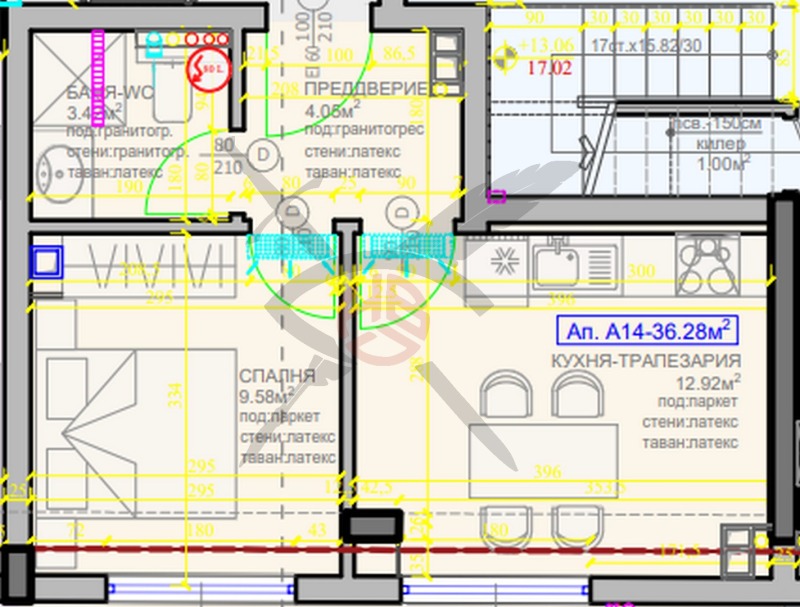 Продава  2-стаен, град Варна, Гръцка махала •  159 500 EUR • ID 78224179 — holmes.bg - [1] 