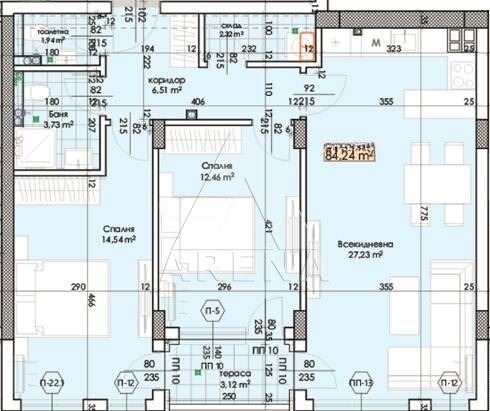 Продава  3-стаен град Пловдив , Тракия , 97 кв.м | 26993367 - изображение [3]
