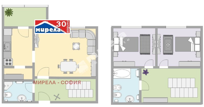 En venta  Casa Sofia , Vrazhdebna , 88 metros cuadrados | 90779803 - imagen [3]
