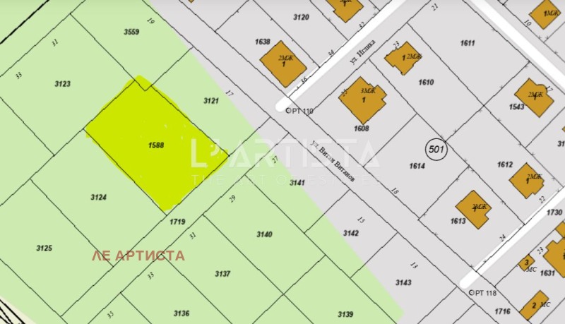 For Sale  Plot region Sofia , Dolna banya , 1033 sq.m | 35398240 - image [2]