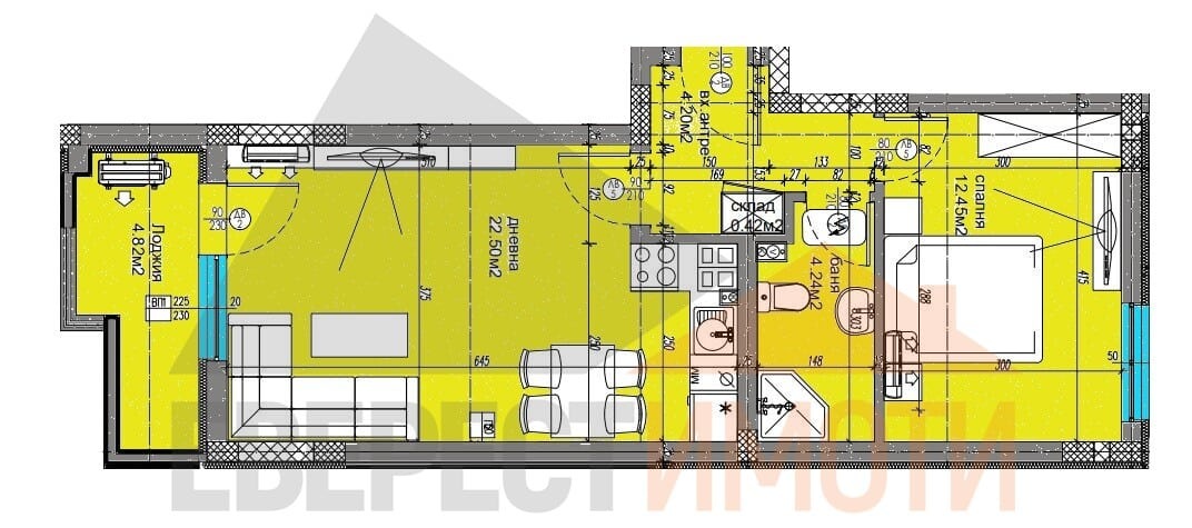 Продава 2-СТАЕН, гр. Пловдив, Христо Смирненски, снимка 2 - Апартаменти - 52701242