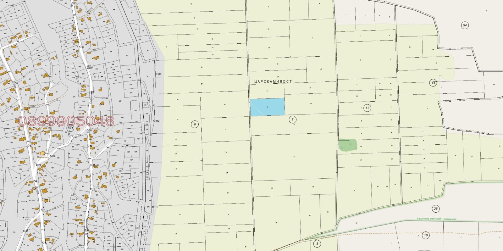 Продава ЗЕМЕДЕЛСКА ЗЕМЯ, с. Ветрен, област Силистра, снимка 2 - Земеделска земя - 53809347