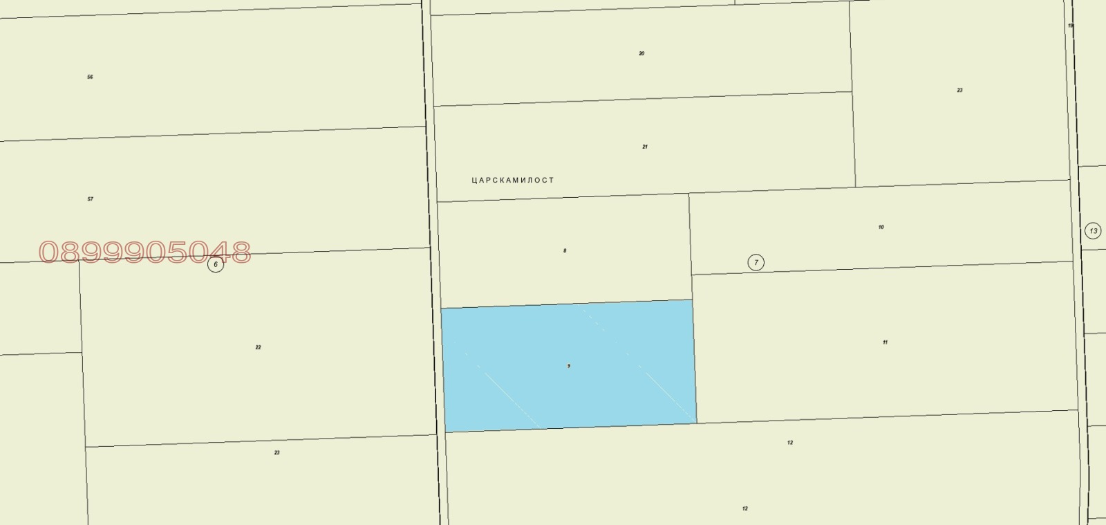 Продава ЗЕМЕДЕЛСКА ЗЕМЯ, с. Ветрен, област Силистра