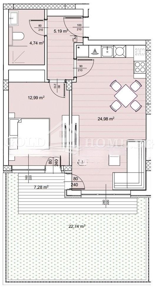 For Sale  1 bedroom Plovdiv , Belomorski , 95 sq.m | 46557934 - image [10]