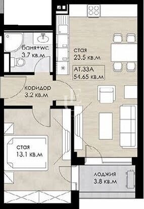 Продава 2-СТАЕН, гр. София, Дружба 2, снимка 16 - Апартаменти - 54732430