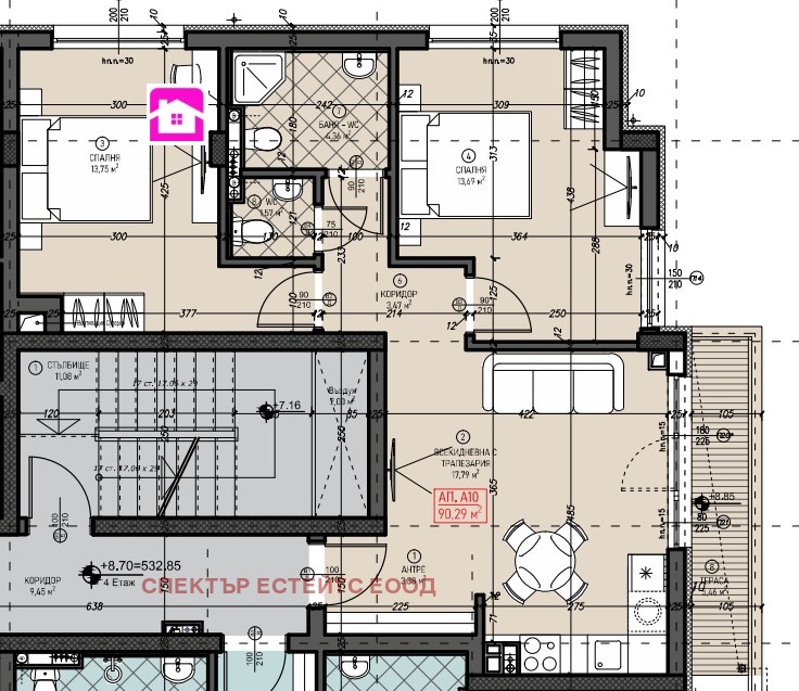 Продава 3-СТАЕН, гр. София, Левски Г, снимка 3 - Апартаменти - 52490629