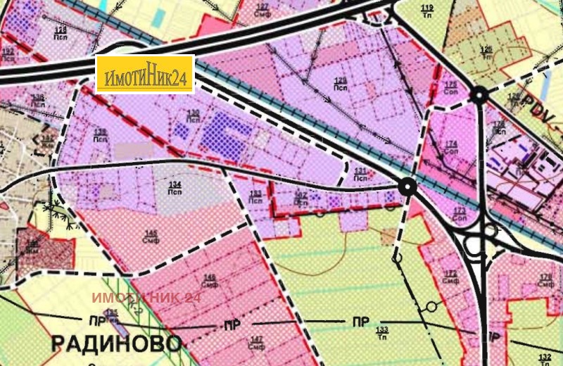 Продава  Handlung region Plowdiw , Radinowo , 30000 кв.м | 56952555