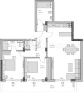 Продава  3-стаен град Пловдив , Христо Смирненски , 92 кв.м | 52522345 - изображение [6]