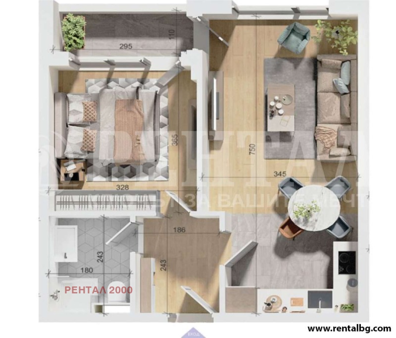 Продава  2-стаен град Пловдив , Тракия , 67 кв.м | 51119885 - изображение [17]