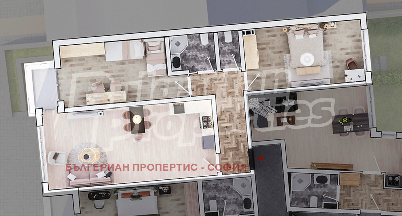 Продава 2-СТАЕН, гр. София, Стрелбище, снимка 8 - Апартаменти - 52693411