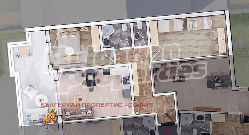 Продава 2-СТАЕН, гр. София, Стрелбище, снимка 10 - Апартаменти - 52693411