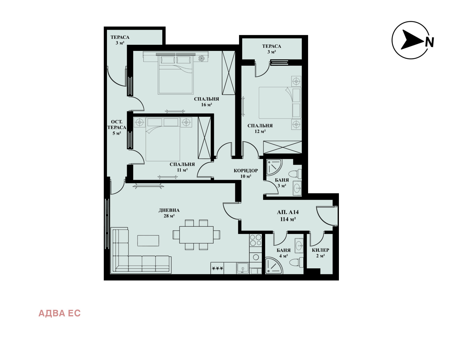 Продава 4-СТАЕН, гр. София, Люлин 5, снимка 2 - Апартаменти - 53787077