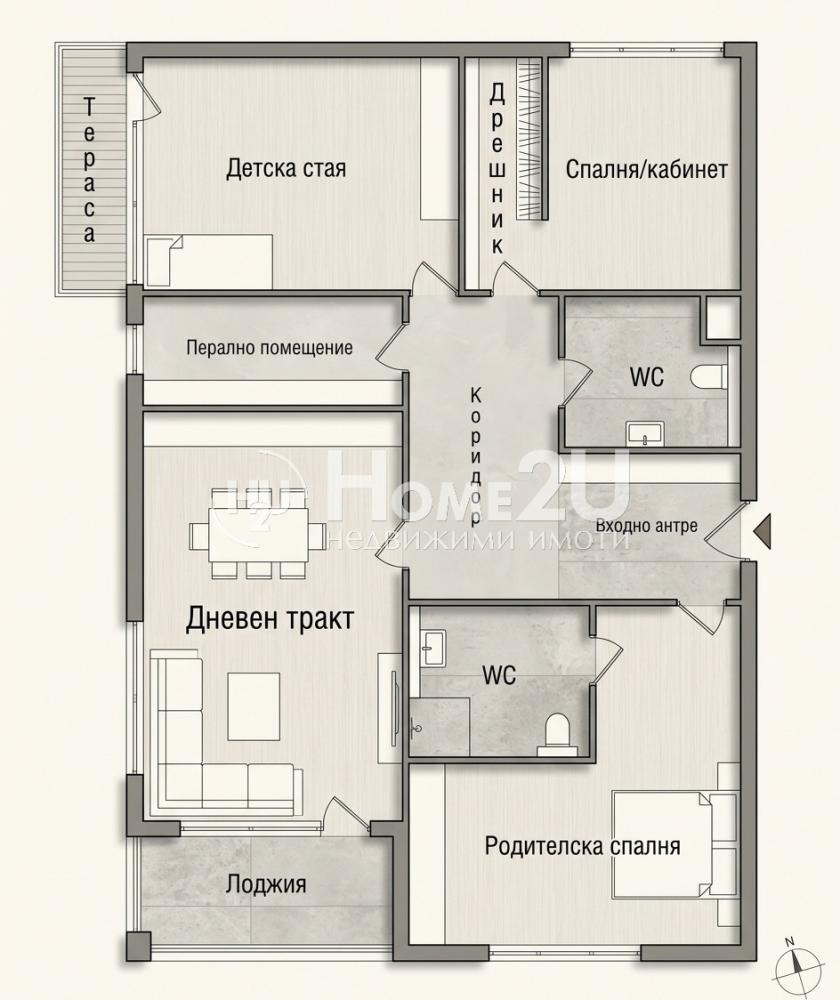 Продава 4-СТАЕН, гр. Варна, Бриз, снимка 14 - Апартаменти - 55713544