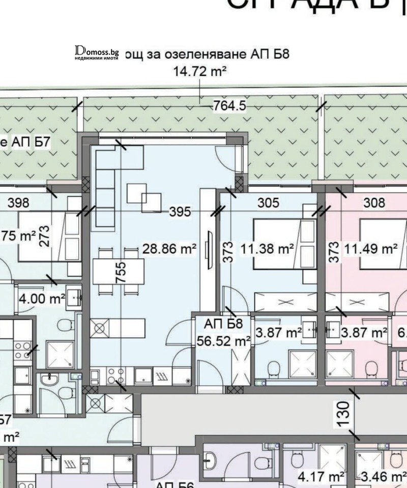 Продава  2-стаен град Благоевград , Освобождение , 64 кв.м | 17920053 - изображение [4]