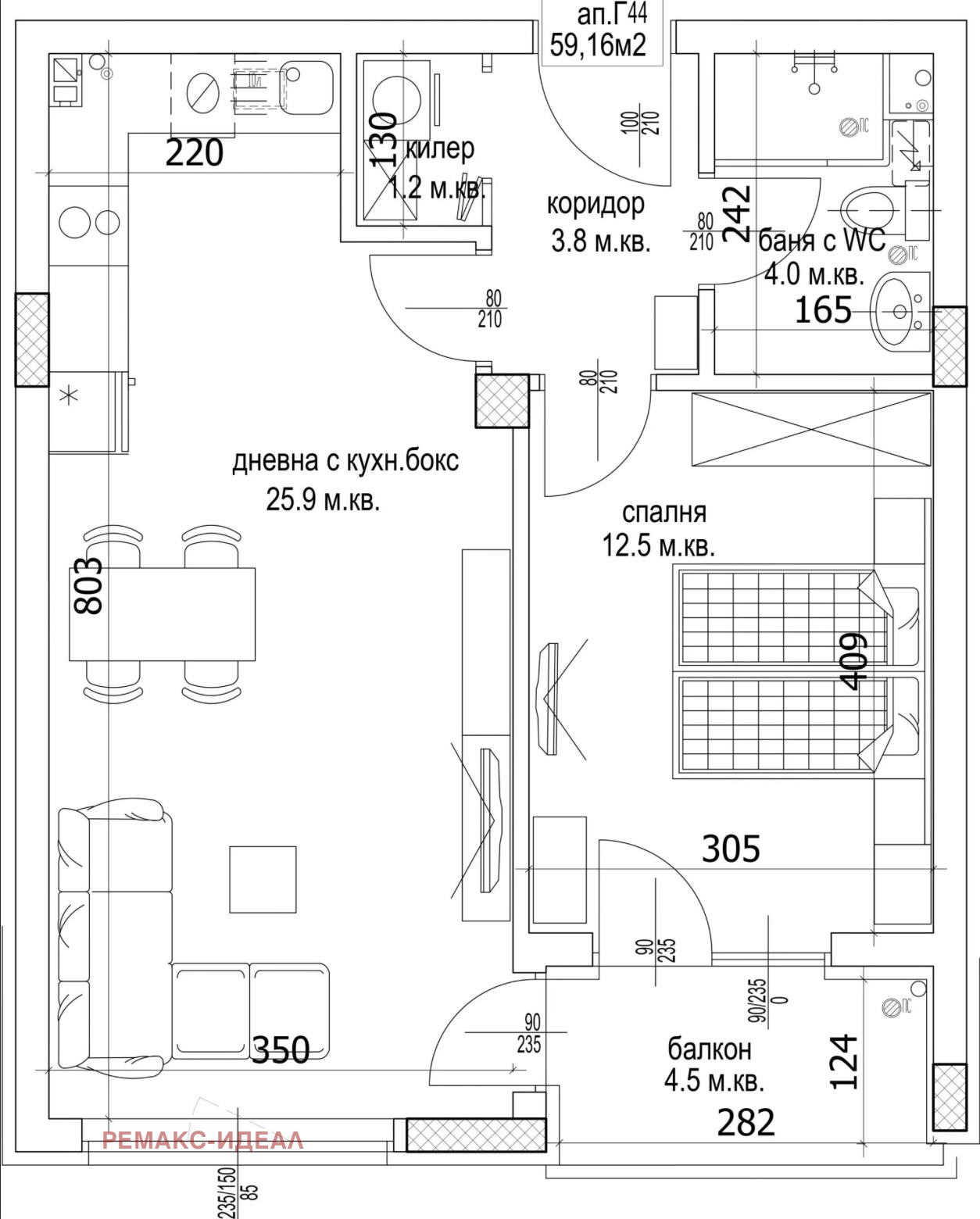 Продава 2-СТАЕН, гр. Варна, Кайсиева градина, снимка 6 - Апартаменти - 53795781