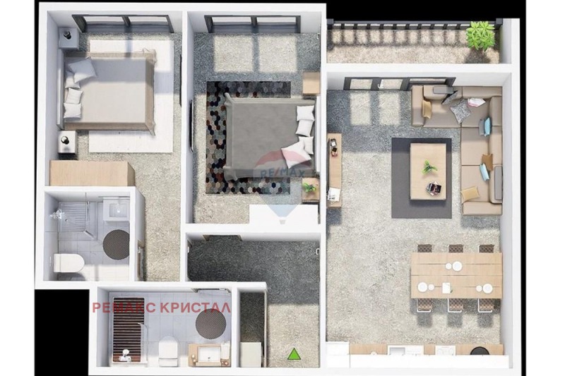 Продава 3-СТАЕН в град Пловдив, Прослав - 103 кв.м / 151 862 € » 297 016.26 лв., РЕМАКС КРИСТАЛ