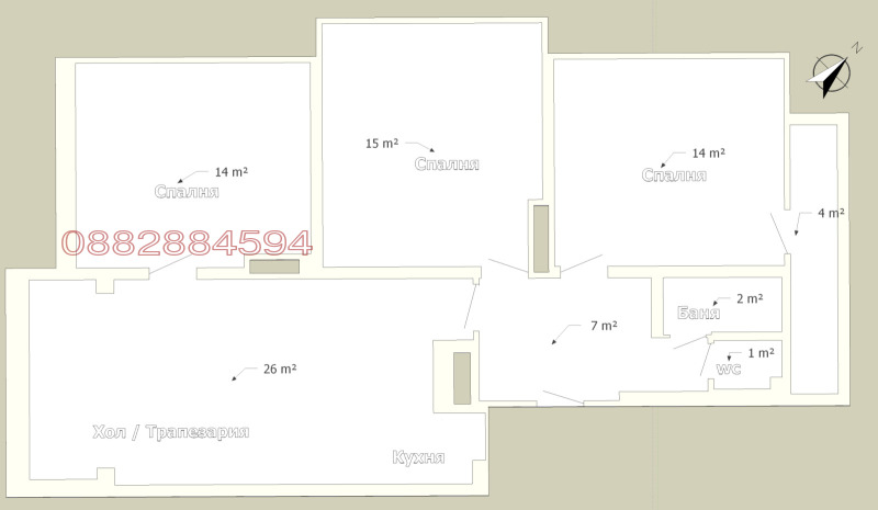 Продава  4-стаен град Варна , Лятно кино Тракия , 100 кв.м | 33856772 - изображение [11]