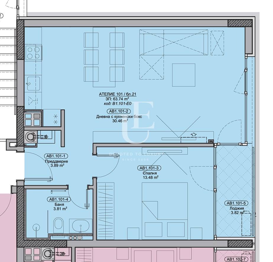 Продава 2-СТАЕН, гр. София, Бояна, снимка 5 - Апартаменти - 53700152