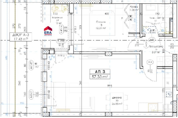 Продава 2-СТАЕН, гр. Пловдив, Беломорски, снимка 2 - Апартаменти - 53800335