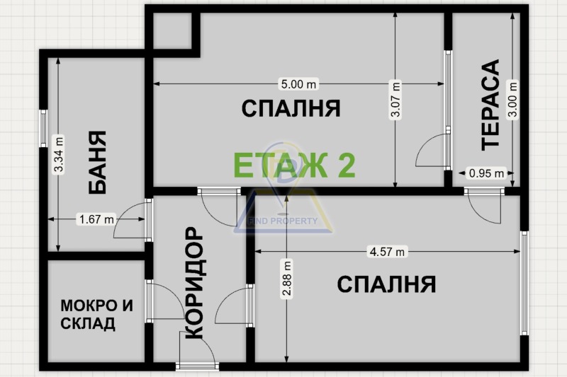 На продаж  Будинок область Бургас , Тръстиково , 135 кв.м | 14147527 - зображення [10]