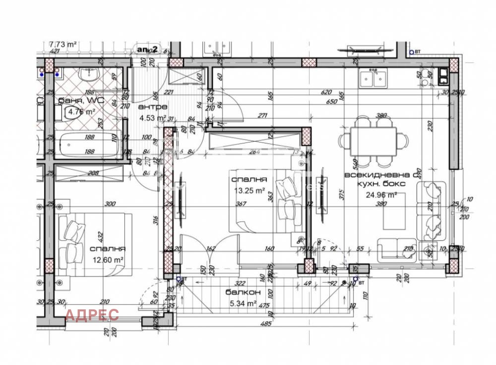 Продава 3-СТАЕН, гр. Варна, Виница, снимка 6 - Апартаменти - 55463323