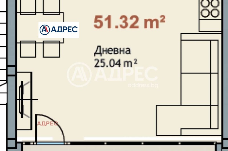 Продава 1-СТАЕН, гр. Варна, к.к. Чайка, снимка 4 - Апартаменти - 53537035