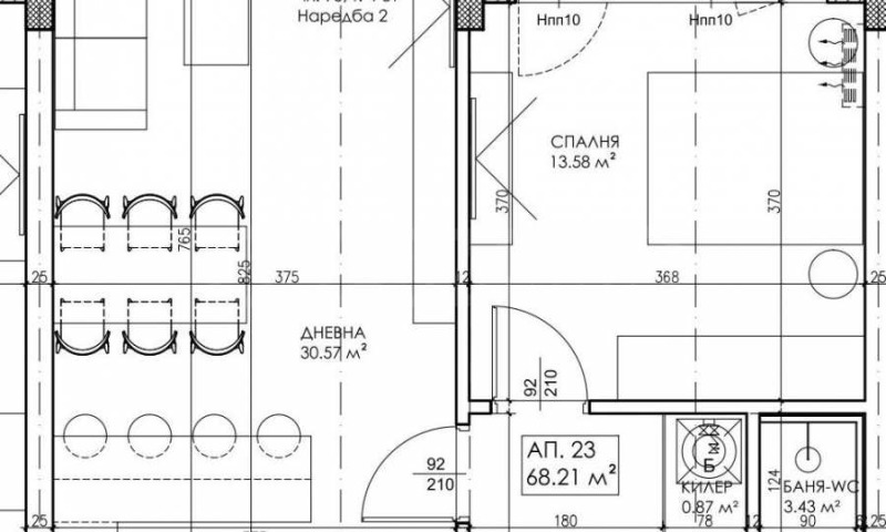 Til salg  1 soveværelse Sofia , Lyulin 10 , 83 kvm | 28724761 - billede [3]