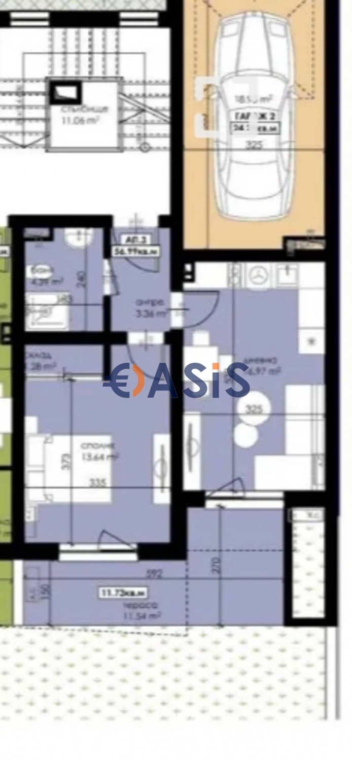 Продава 2-СТАЕН, гр. Созопол, област Бургас, снимка 2 - Апартаменти - 52559746