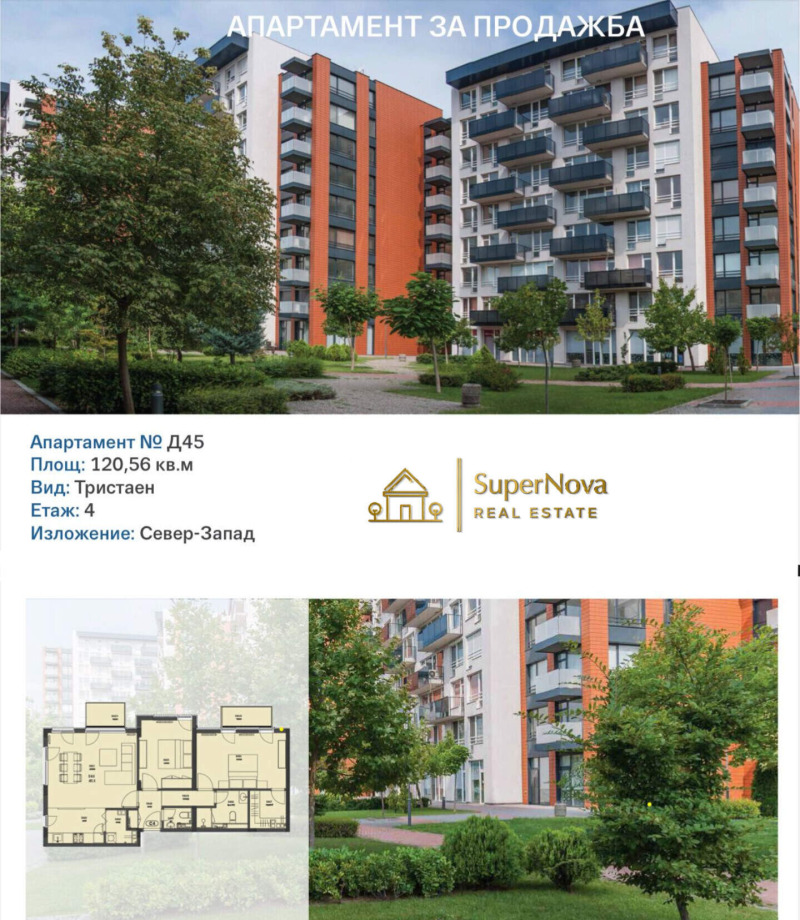 Til salg  2 soveværelser Plovdiv , Karshiyaka , 121 kvm | 75105754