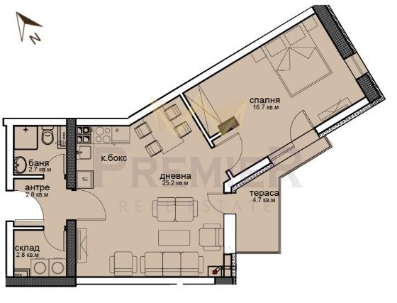Te koop  1 slaapkamer Sofia , Vitosja , 82 m² | 96717081 - afbeelding [7]