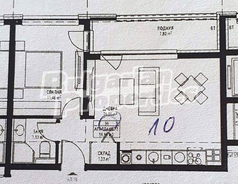 Продава 2-СТАЕН, гр. Варна, Левски 2, снимка 4 - Апартаменти - 53451813