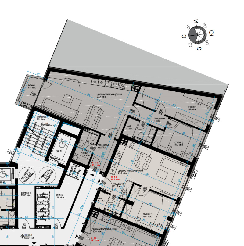 Продаја  2 спаваће собе Софија , Малинова долина , 115 м2 | 76066912 - слика [14]
