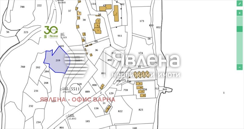 Προς πώληση  Οικόπεδο Βαρνα , μ-τ Φητσοζα , 2887 τ.μ | 14319797 - εικόνα [2]