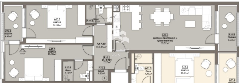 Продава 3-СТАЕН, гр. София, Люлин 5, снимка 2 - Апартаменти - 52454248