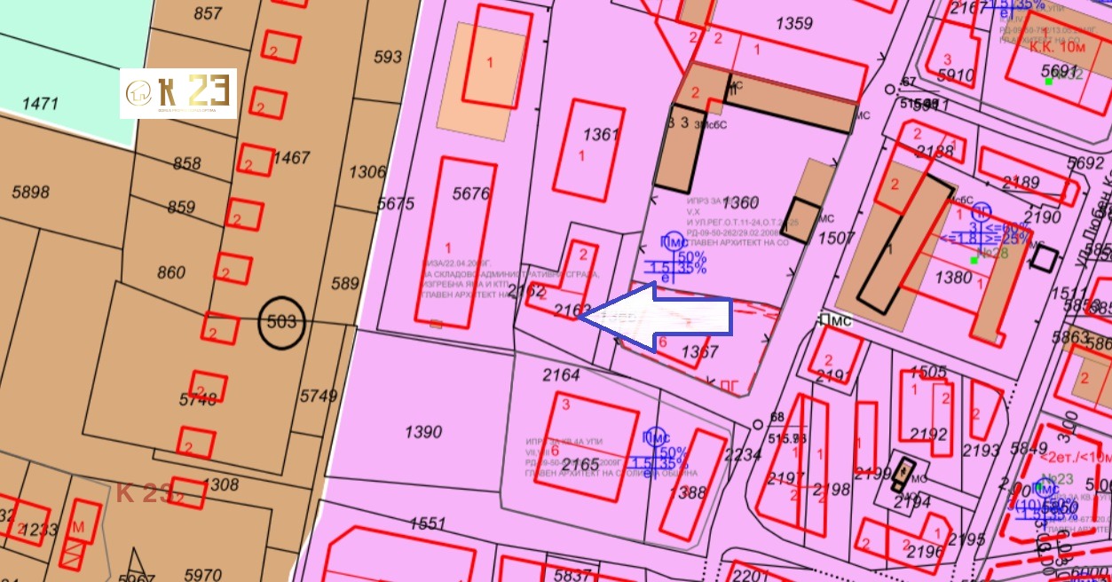 Продава ПАРЦЕЛ, гр. София, Бенковски, снимка 3 - Парцели - 56217548