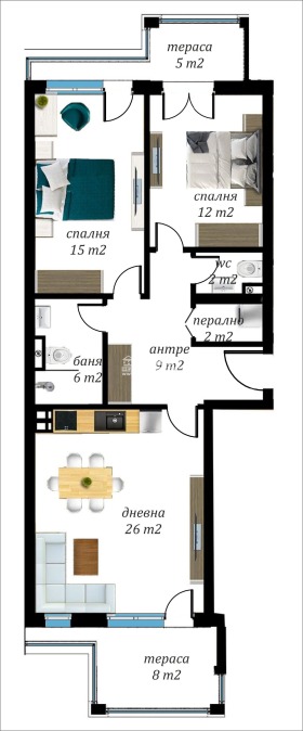 3-стаен град Пловдив, Въстанически 2