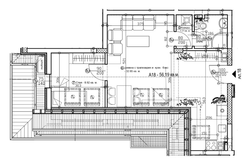 En venta  Estudio Sofia , Levski , 67 metros cuadrados | 48454748 - imagen [2]