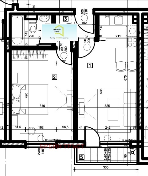 Til salgs  1 soverom Sofia , Tsentar , 66 kvm | 97287825 - bilde [2]