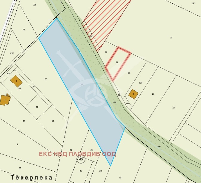 Продава ЗЕМЕДЕЛСКА ЗЕМЯ, с. Марково, област Пловдив, снимка 3 - Земеделска земя - 54192896