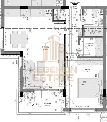 Продава 2-СТАЕН, град Варна, Владислав Варненчик 1 • 99900 € / 195387.42 лв. • 24515245 1