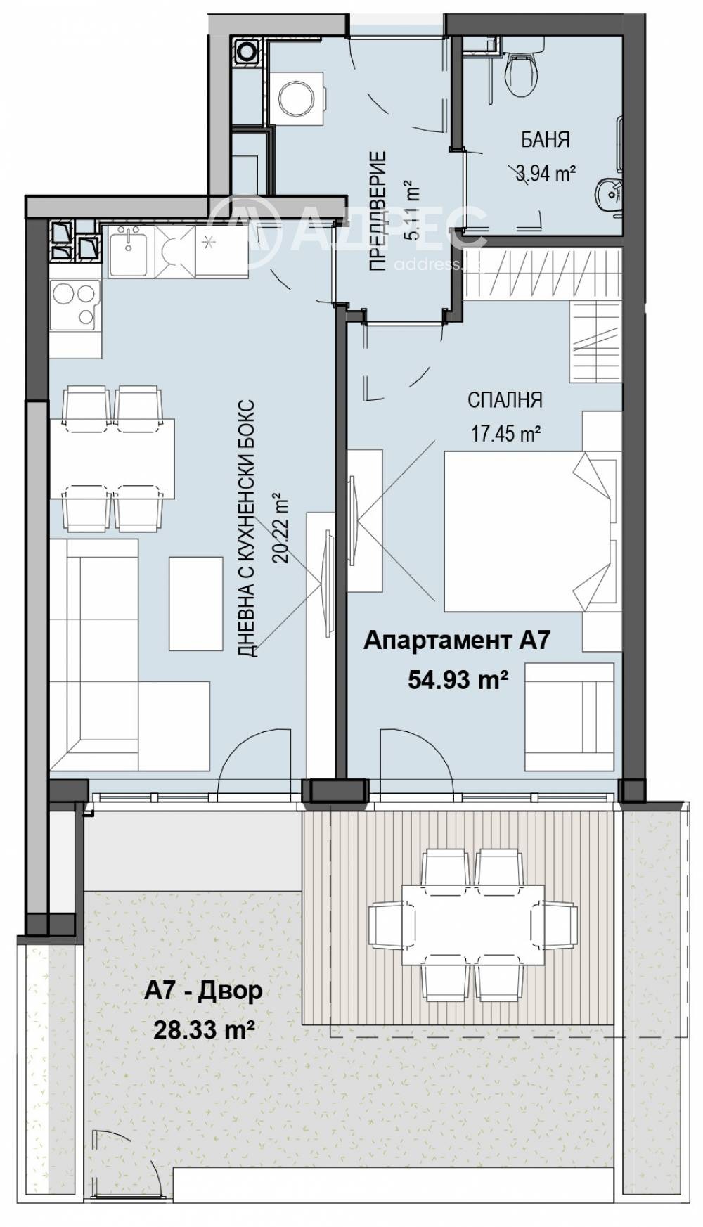 Продава 2-СТАЕН, гр. София, Кръстова вада, снимка 2 - Апартаменти - 56624991